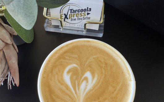 Tarcoola Express Latte and Loyalty Cards 2